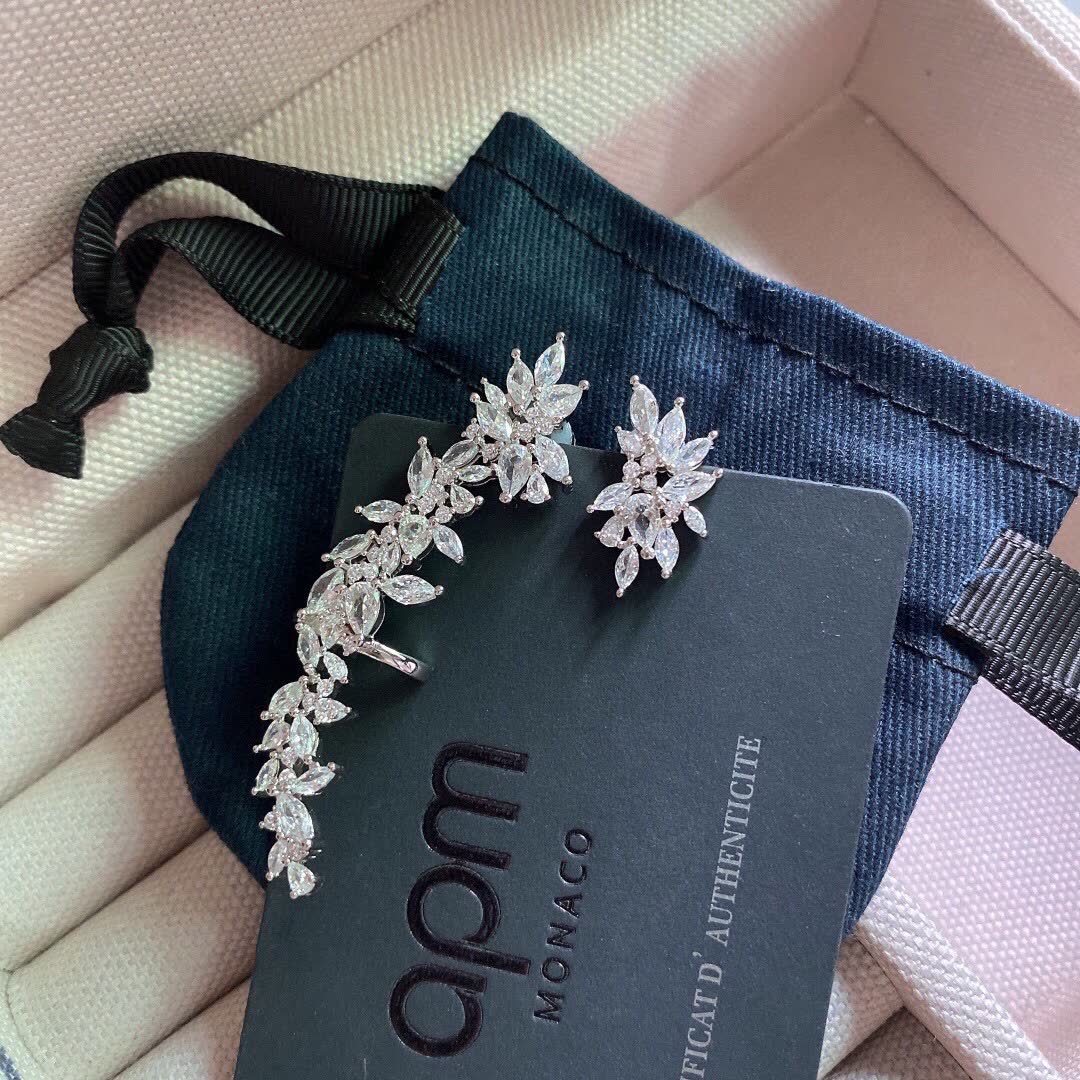 APM Monaco Earrings - Floral Design